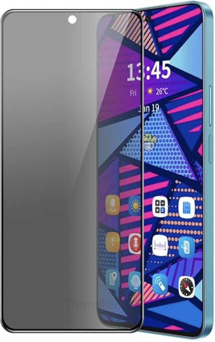 Privacy Tempered Glass Screen Protector Compatible For Samsung Galaxy A53
