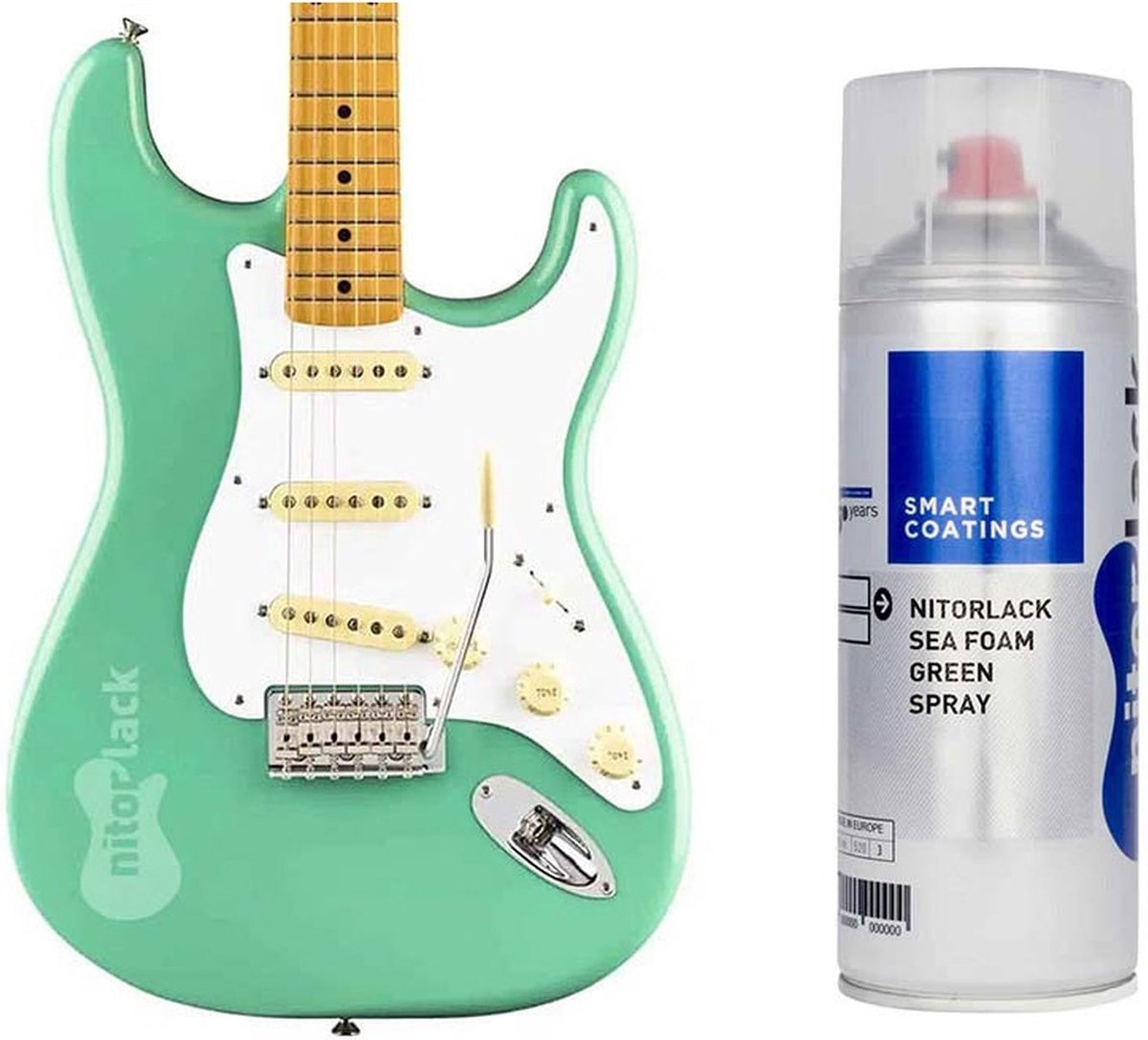 NitorLACK N250722160 Nitrocelluloselak Seafoam Green 400ml spuitbus