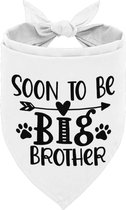 1 Stuk Zwangerschap Aankondiging Hond Bandana Baby Aankondiging Zwangerschap Onthullen Gift (krijgen van een Mens D