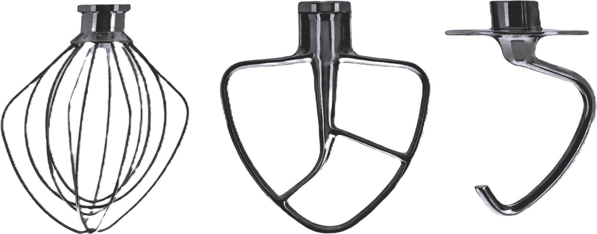 KitchenAid - Set 3 RVS - Acceccoires