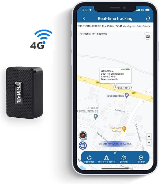 Foto: 4g mini gps trackers real time tracking systeem locator gps tracker auto scooter fiets kind ip66 waterdicht type c interface eenvoudig in gebruik installatie simpel geofence