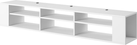 Mur Selsey - RTV 175 cm - Wit