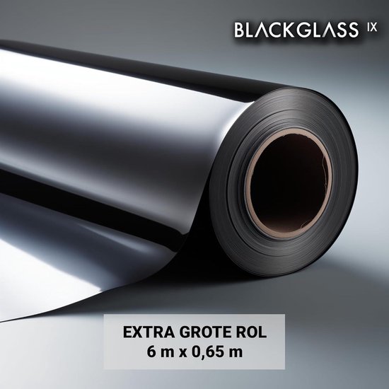 BLACKGLASS IX Professionele raamfolie op rol voor auto, bestelbus