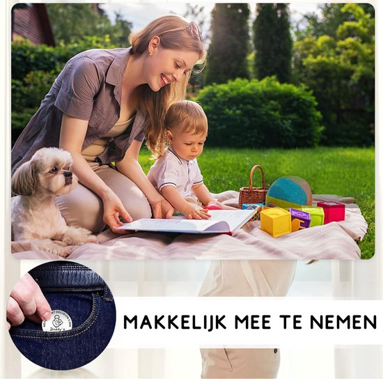 Papa & Mama Wie is er aan de beurt Beslisstings Munt - Set van 2 - Daddy's Turn, Mummy's Turn - Kraamcadeau van BALTIANS — afbeelding 2