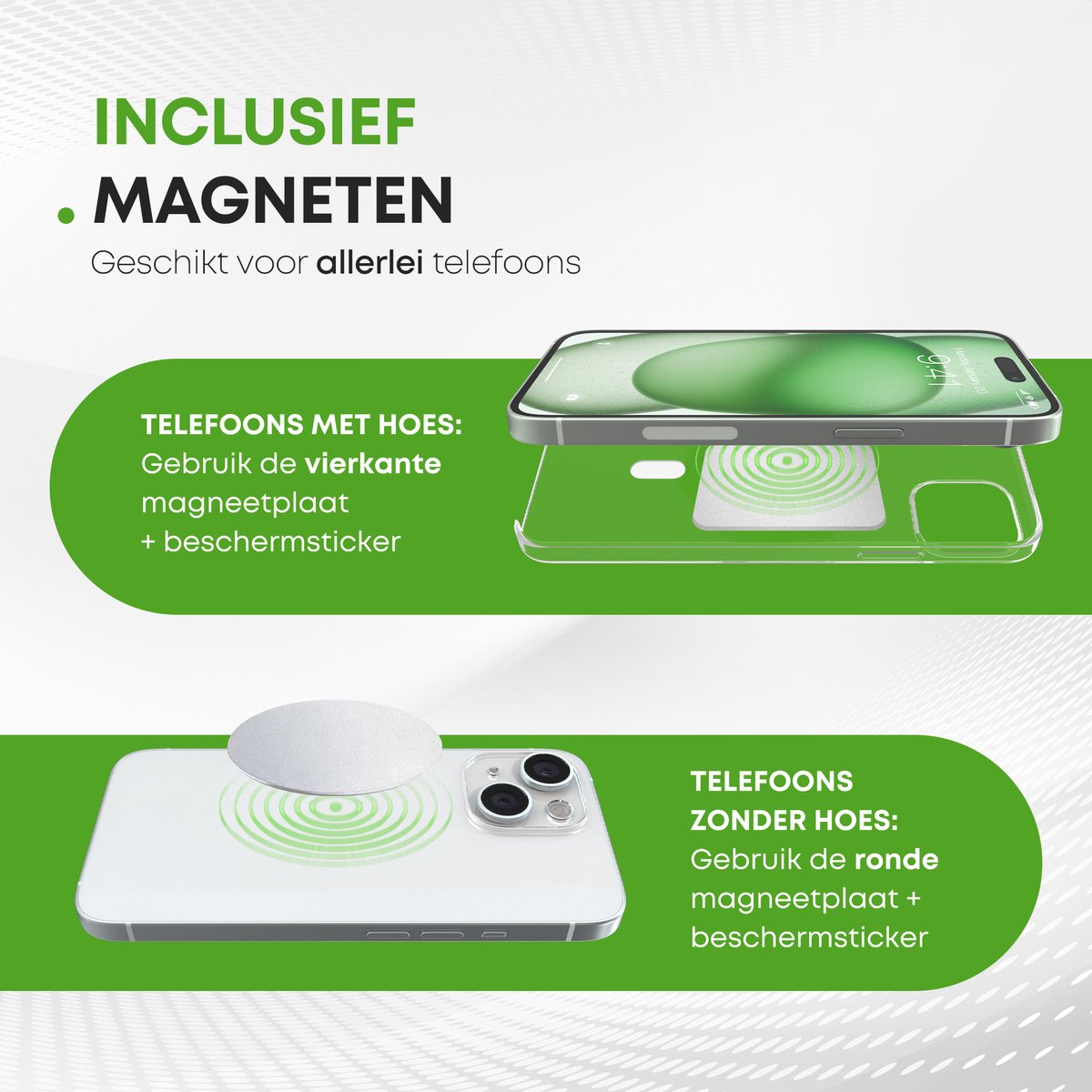 iSetchi Telefoonhouder Auto - Magnetisch - Metaal & Stevig - Off-Road & Drempel Proof - GSM Mobiel Houder - Autohouder - Universeel - Telefoonhouders Auto Ventilatie – foto 6