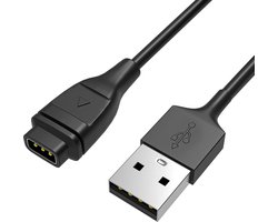 Compatibel met Coros Pace 3 \ Pace 2 \ Vertix \ Vertix 2 \ Apex 2 \ Apex Pro \ Apex 2 Pro connected horloge. 1 kabellengte Zwart lengte 1 m