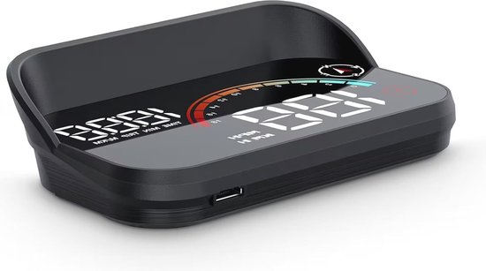 Head-up Display (HUD) auto - Alle informatie op de voorruit geprojecteerd - Digitale