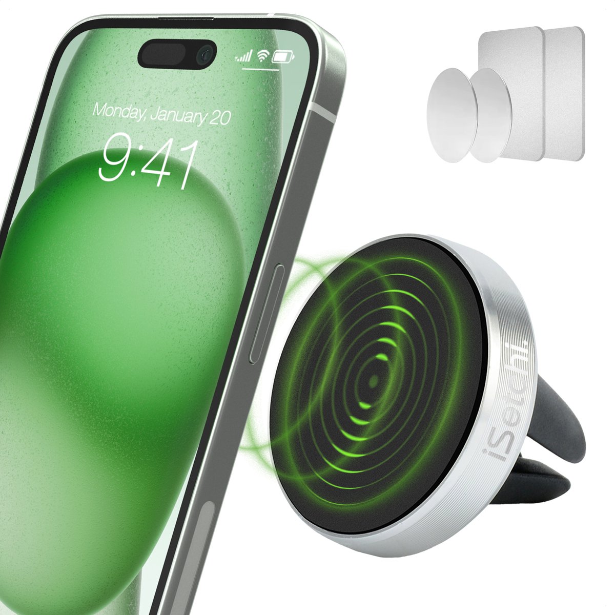 iSetchi Telefoonhouder Auto Magnetisch