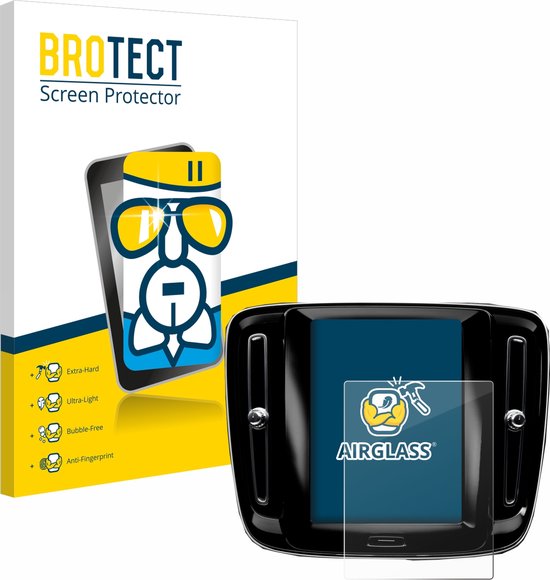 BROTECT - Screenprotector voor Volvo XC40 Sensus Connect 8.7" 2018-2020 - Folie Beschermfolie Beschermglas transparant