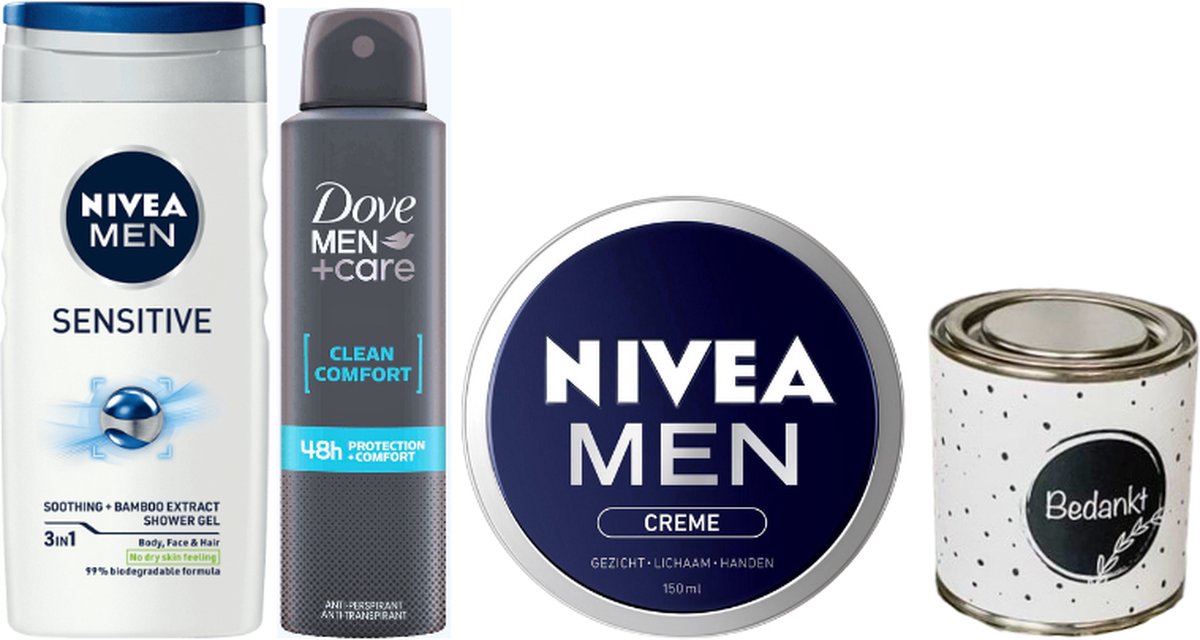 Goedkoopste Nivea Cadeauset Bedankt