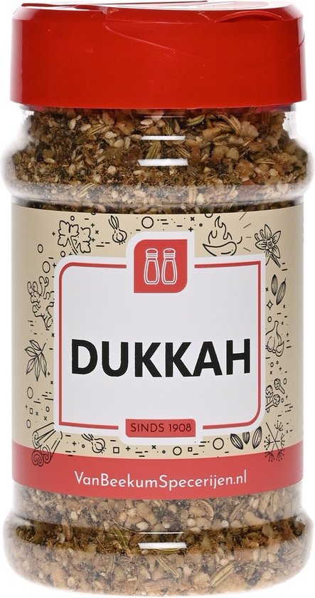 Van Beekum Specerijen - Dukkah - Boîte à saupoudrer 150 grammes
