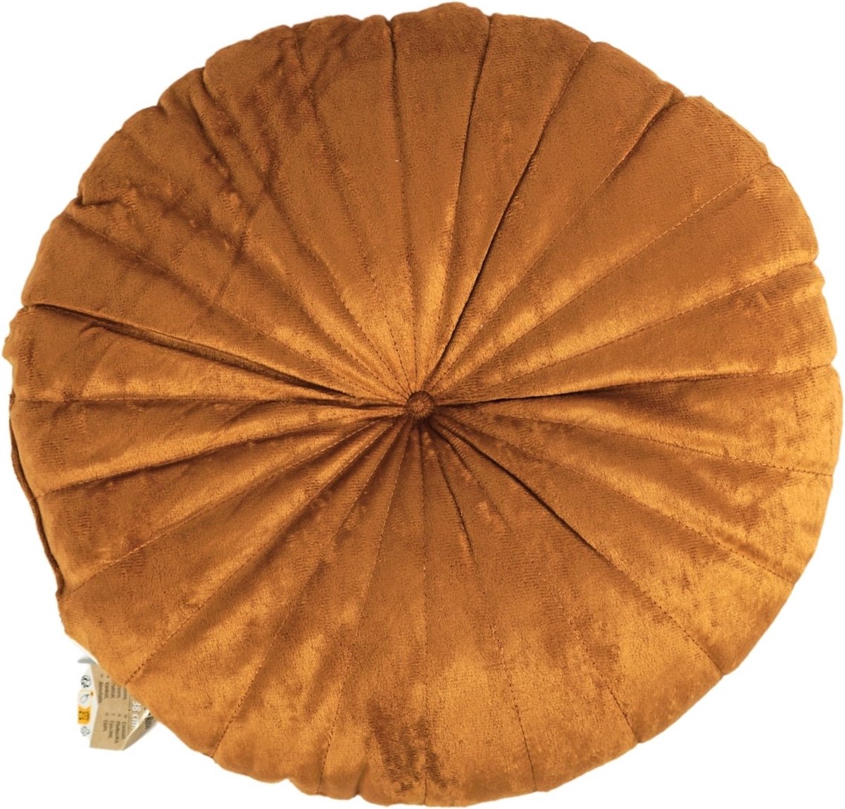 Kussen Rond 38 cm - Bruin