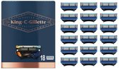 Bol.com 6x Gillette Scheermesjes King C. 3 stuks aanbieding