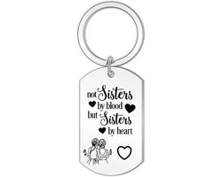 Giftpoint Sleutelhanger Best Friends - Cadeau voor Vrouw - Kerstcadeau - Valentijnscadeau - Verjaardag Cadeau - Sinterklaas Cadeau - Cadeau voor Haar - Cadeautje - Beste Vriendinnen - Kerst - Geschenk - Moederdag Cadeau