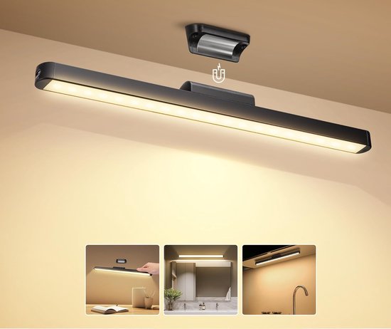 LED Oplaadbare Wandlamp Spiegellamp Magnetische Attractie Met Batterij LED Oplaadbare Wandlamp Spiegellamp Magnetische Attractie Met Batterij