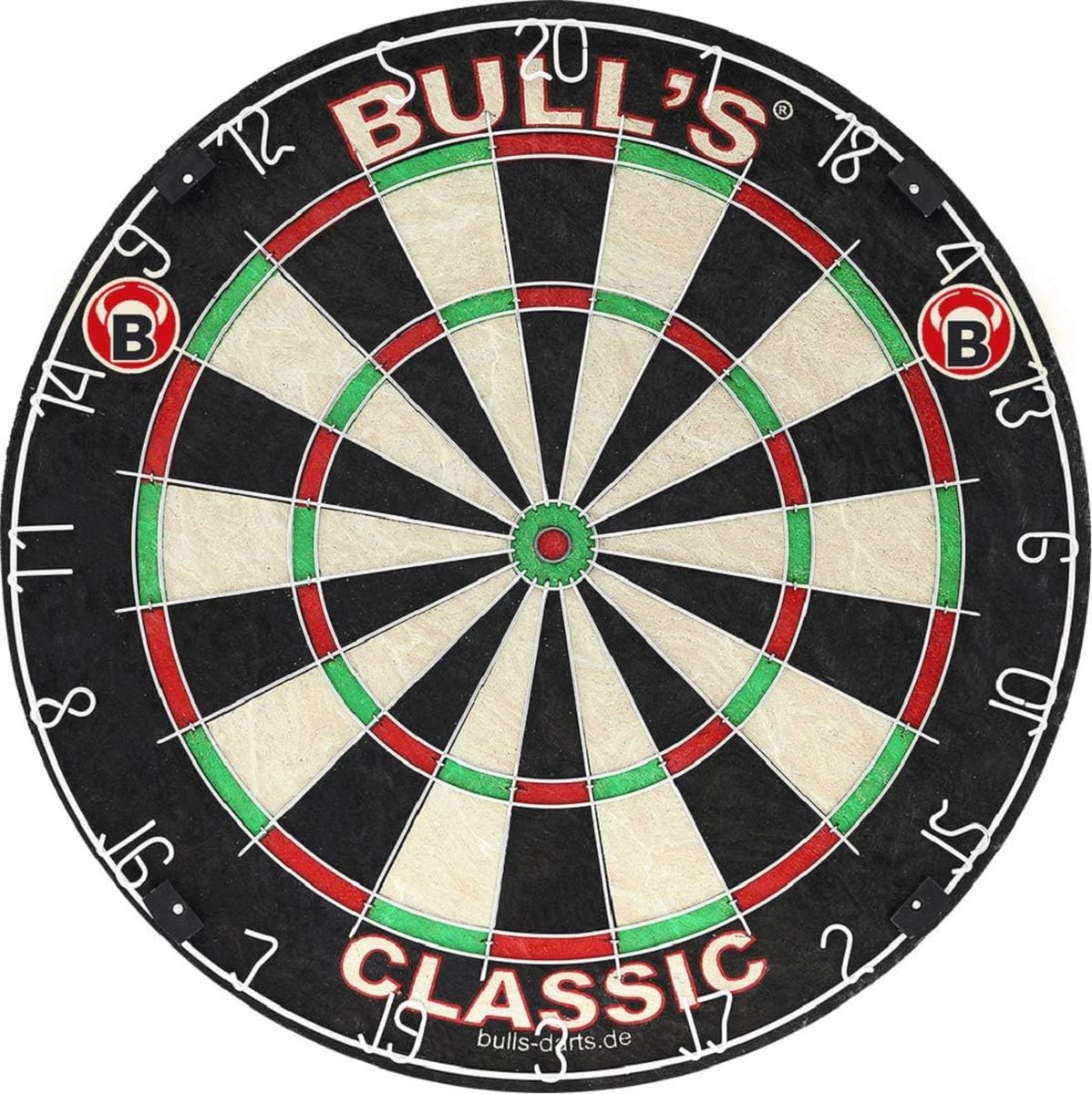 Classic Bristle Dartbord voor Thuisgebruik - Officiële Toernooiafmetingen