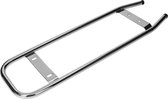 Porte bagage arrière chromé pour mobylette Peugeot 50 103 MVL forme carré Neuf