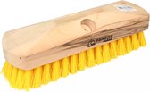 Benson Luiwagen hout classic - kunststof haren - 23 cm - bruin
