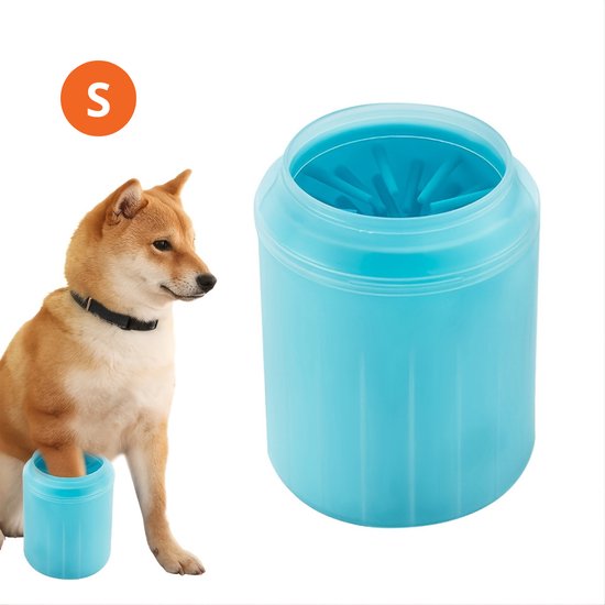 Bovista Hondenpoten Reiniger - Hondenpoten Schoonmaken - Honden Verzorging - Potenreiniger Hond - Poot Reiniger - Groen- Maat S