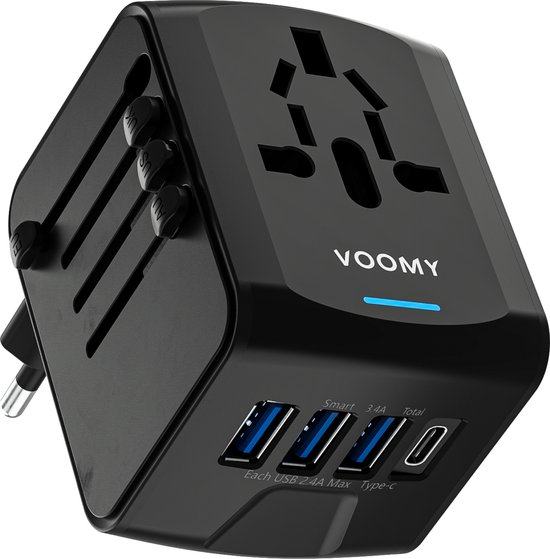 Voomy Reisstekker 170+ landen
