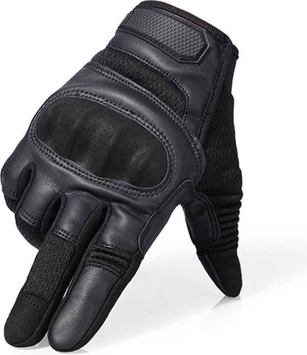 merkloos - Motorhandschoenen - Zwart - Maat XL - Touchscreen - Bescherming – foto 2