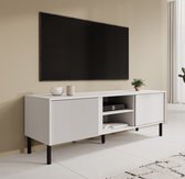 Meubella - TV-Meubel Margareth - Wit - 150 cm