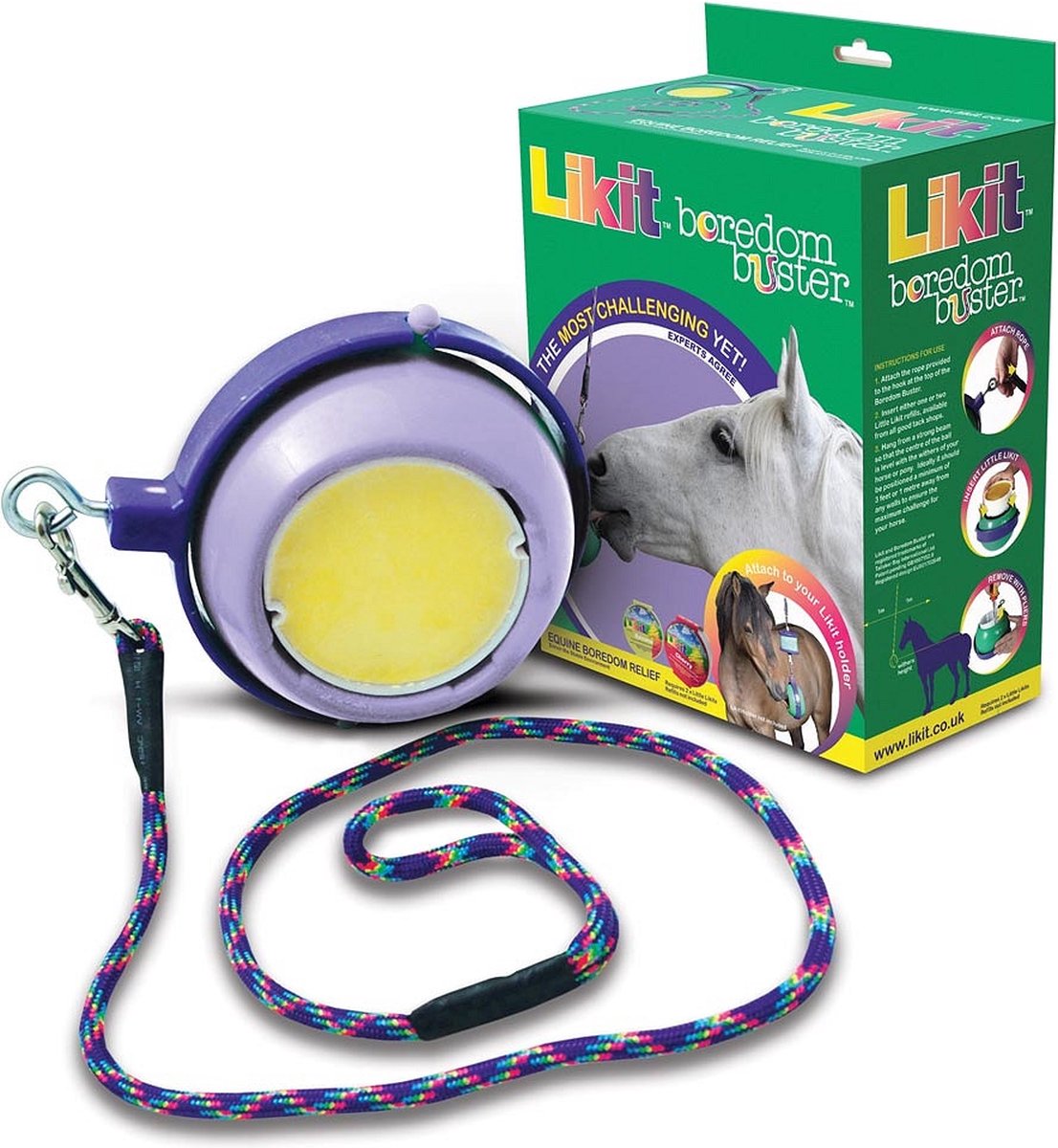 Likit Boredom Buster Lila/Paars - One size