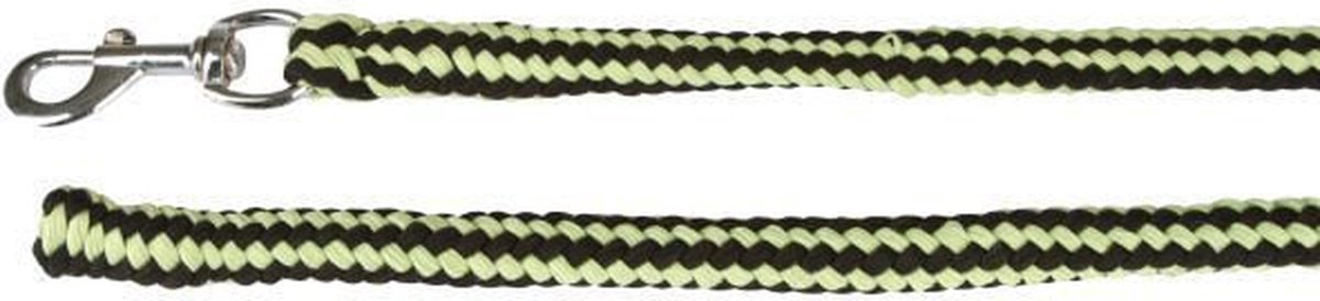 Covalliero Halstertouw Classy Musketon 2M Stone Grijs