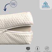 140x200 Matrashoes Bamboo Deluxe Met 3zijdige Rits - Anti Allergie huisstofmijt - Dikte 20 cm 140x200