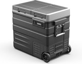 Bol.com Steamy-E Dual Zone Roller Elektrische Compressor Koelbox Op Wielen (57 liter) aanbieding