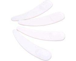 Knaak Cosmetische Spatels 10 Stuks - Wit - Smeerspatels voor Masker, Crème & Make-up - Herbruikbaar