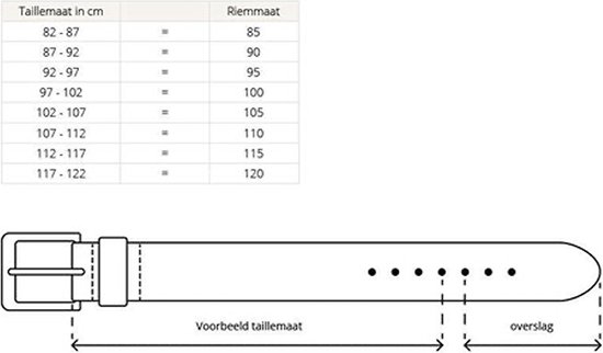 Knaak - Riem Tissée Élastique - Tressée - Extensible - Camel