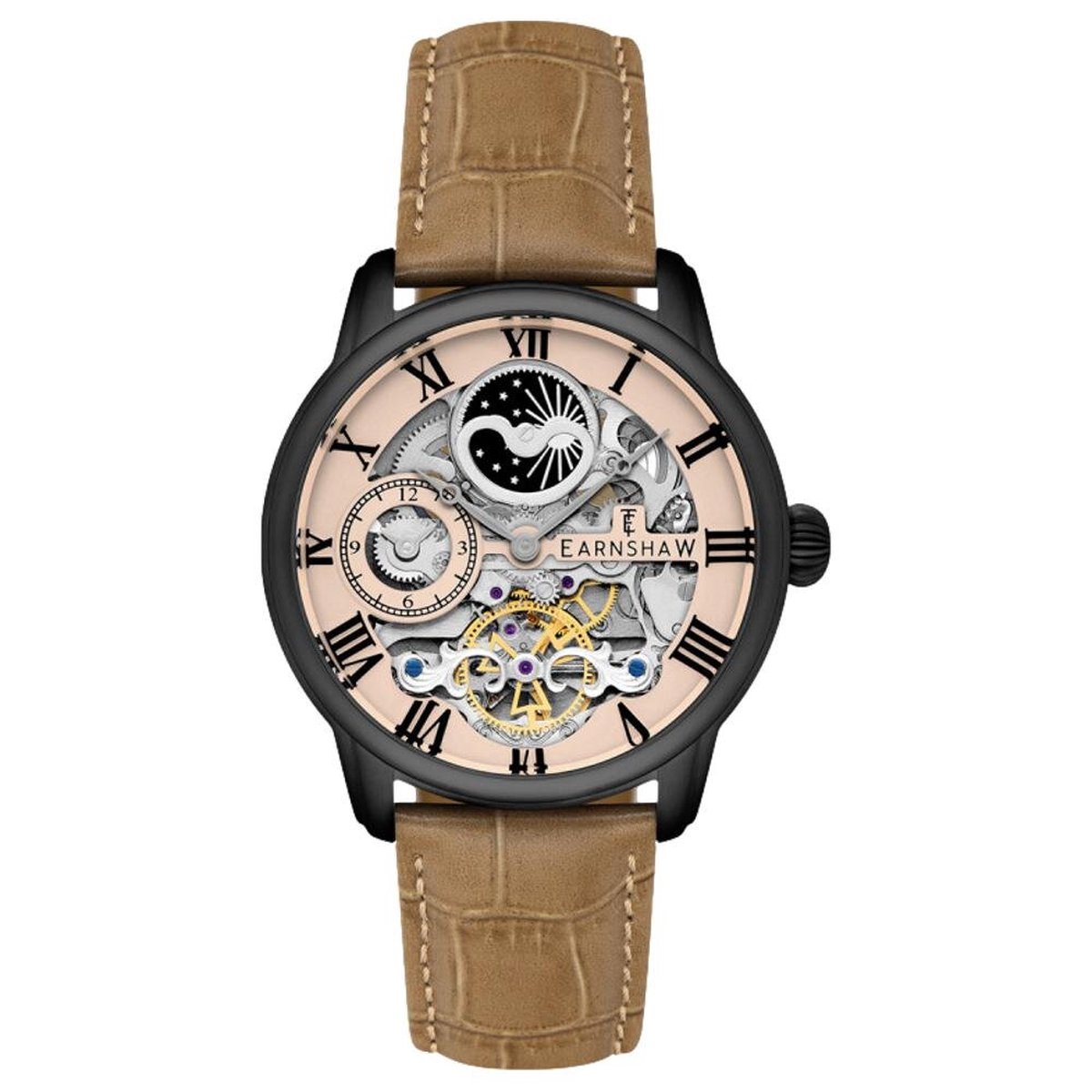 Earnshaw - ES-8006-0G - Polshorloge - Heren - Automatisch - Longitude