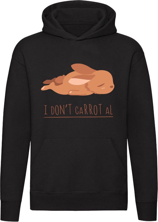 Funny Easter Hat - 'I Don't Carrot All' Baseball Cap, Adjustable Denim, One Size