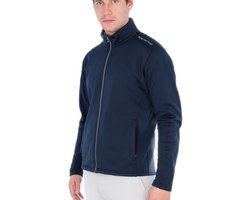 Func Factory mannen Technische Fleece Jasje Edge donkerblauw maat XL