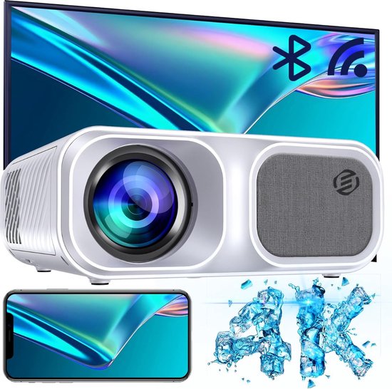 Equivera Mini Beamer - Draagbare Beamer - Beamer - Mini Beamer Projector - Projector - Mini Projector