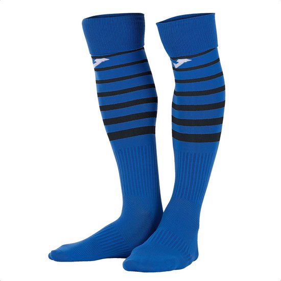 Chaussettes de football Joma Premier II - Royal / Zwart | Taille: 34-39