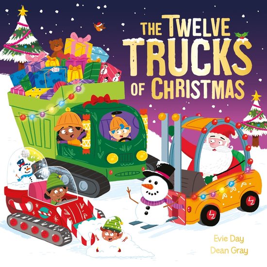 The Twelve Trucks of Christmas - cover