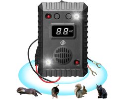 Equivera Ultrasone Kattenverjager - Kattenverjager - Dierenverjager - Kattenschrik - Katten Afweermiddel