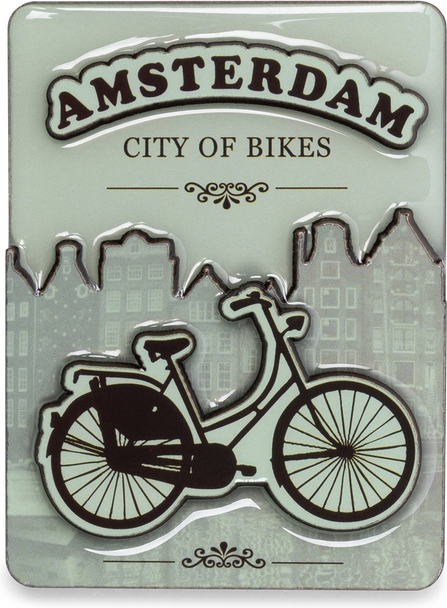Memoriez 2D Magneet Fiets Mint