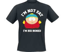 South Park I´m Not Fat, I´m Big Boned! Heren T-shirt - zwart - M