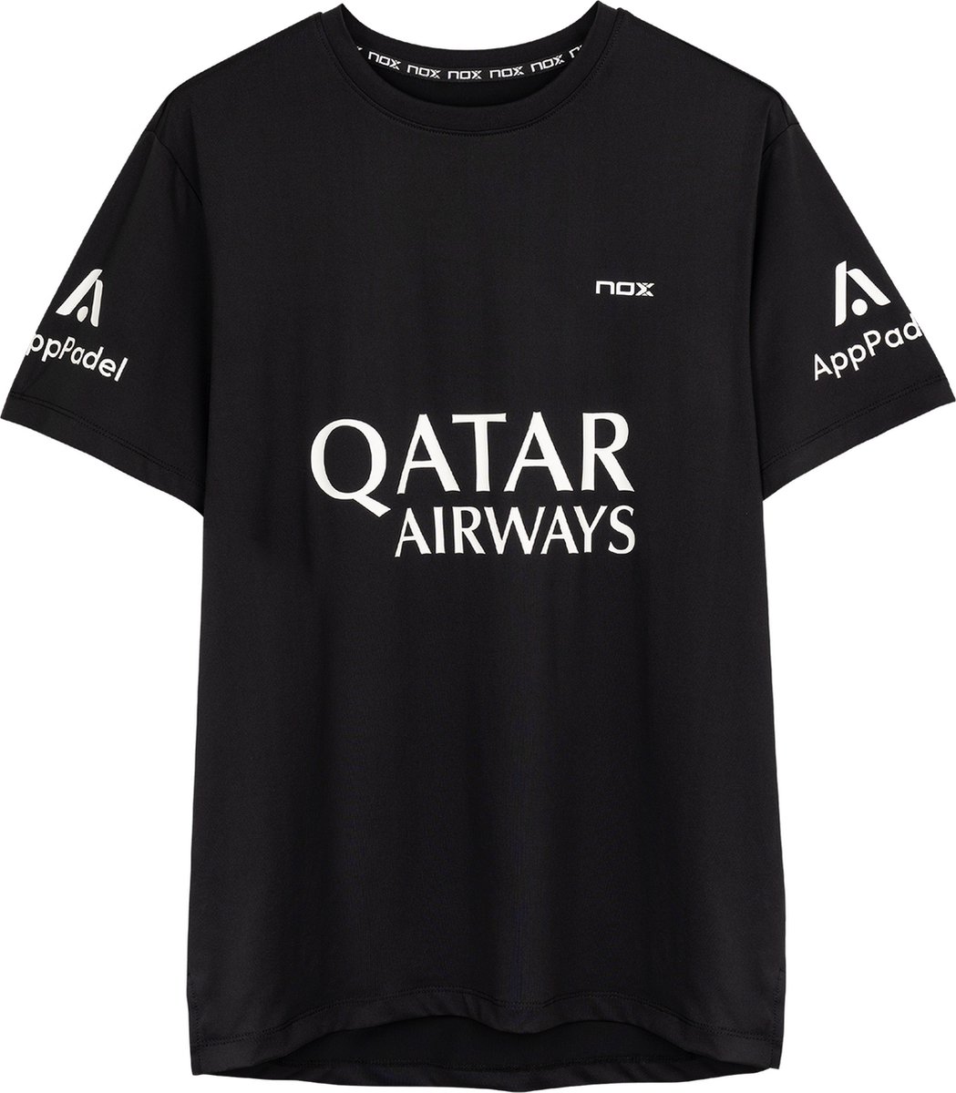 Nox Agustín Tapia Official Sponsors Tee Black 2025, L