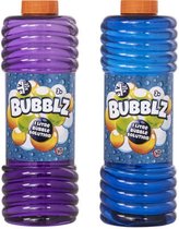 Bol.com Bellenblaas navulling - 2x - fles - 1 liter - vloeistof - vulling bellenblazen - Bellenblaasmix navulverpakking aanbieding