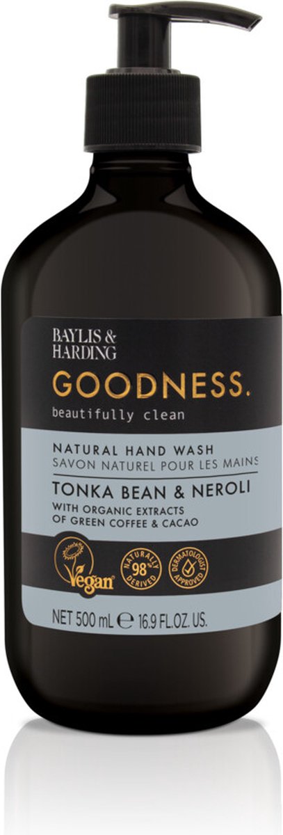Baylis & Harding Goodness Natural Hand Wash Tonka Bean & Neroli 500 ml