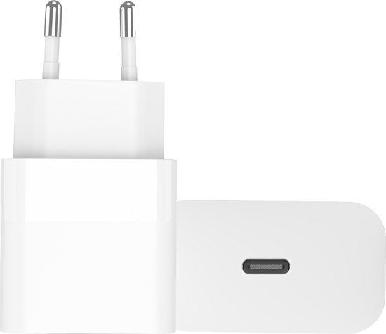 USB C Adapter - Oplader - Snellader - USB C Oplader - Adapter USB C - USB C Lader - 20W - Universeel