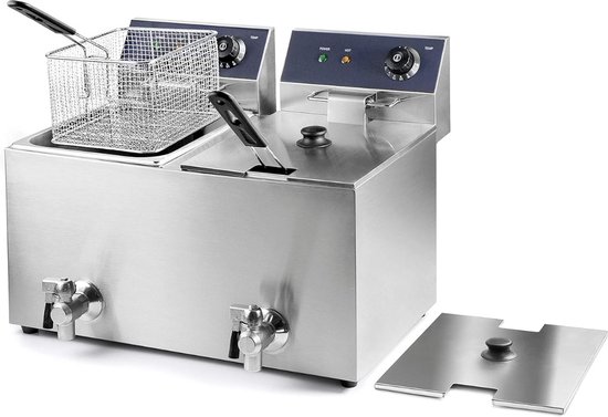 Frituurmand XXL incl. handgreep voor o.a. Tefal friteuse (frietpan