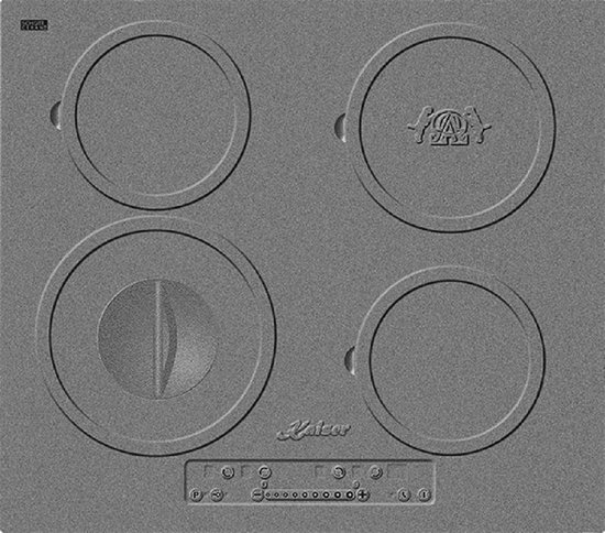 KAISER inductiekookplaat KCT 6705 I Herd Kookplaat, 60 cm, ingebouwde kookplaat, 4 kookzones