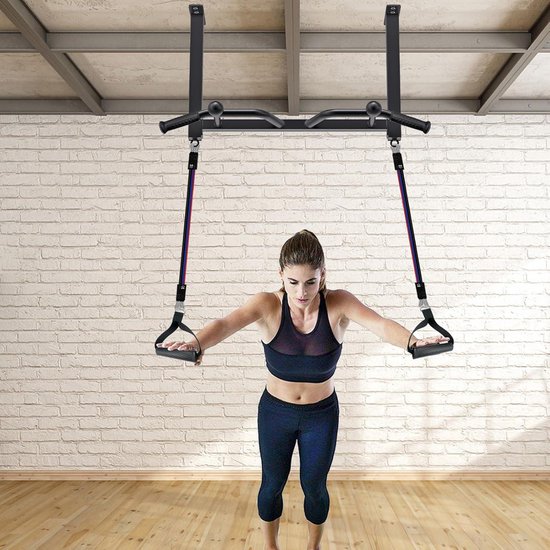 VirtuFit Optrekstang – design met meerdere handgrepen