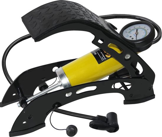 Kizplays Elektrische balpomp, intelligente luchtpomp, draagbaar, snel oppompen van de bal met nauwkeurige manometer en digitaal lcd-display voor voetbal, basketbal (2 naalden en 1 mondstuk), rood