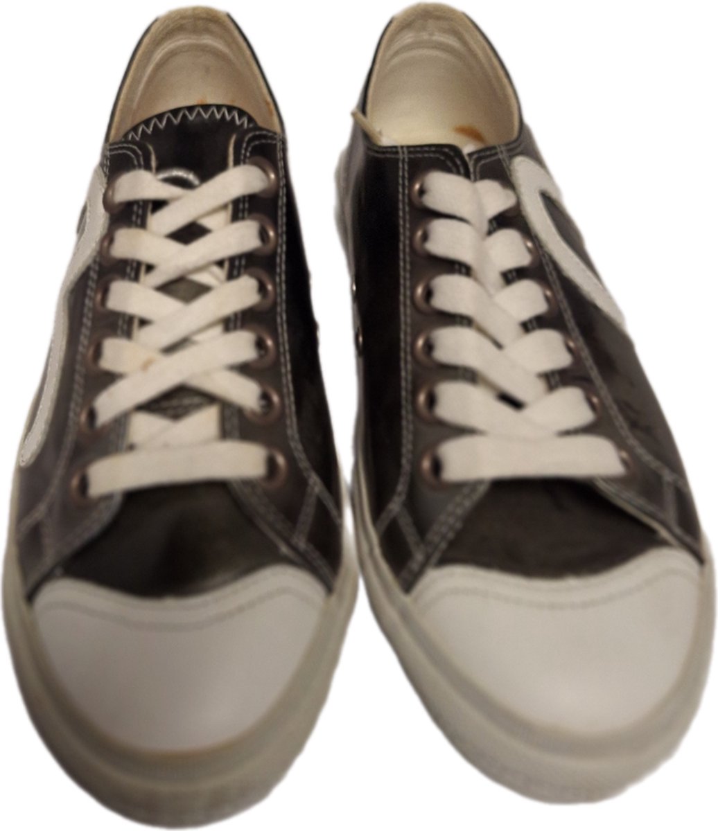EVISU-SNEAKER-NATSU KOMOME-BLACK-LAKLEER-SIZE 40